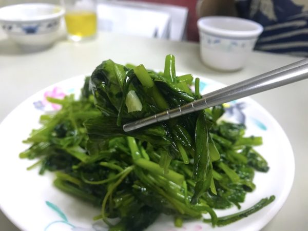青菜炒め
